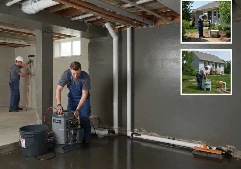 Basement Waterproofing and Flood Prevention process in Choccolocco, AL